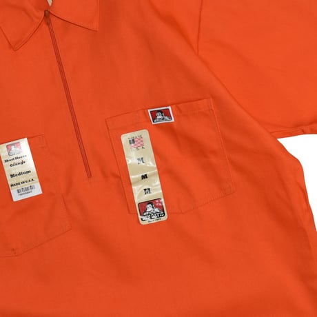 "BEN DAVIS" HALF ZIP SHIRT