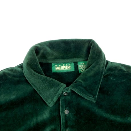 USED "GREAT NORTHWEST" VELOUR POLO