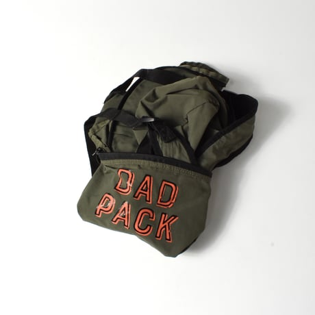 USED "DAD PACK" NYLON PACKABLE BACKPACK