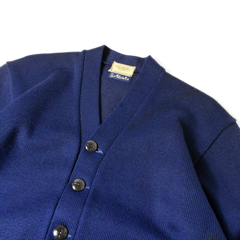 Dehen　Wool cardigan ネイビー　 size L DehenWool cardigan ネイビー size L