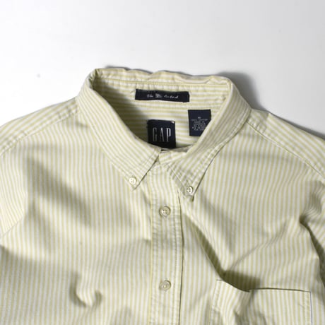 USED "GAP" COTTON STRIPE B.D SHIRT