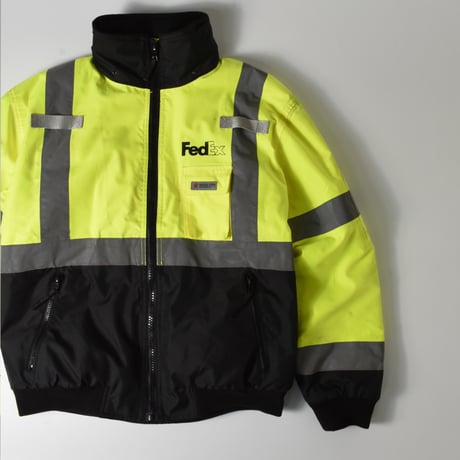 USED "FEDEX" REFLECTOR WORK JACKET
