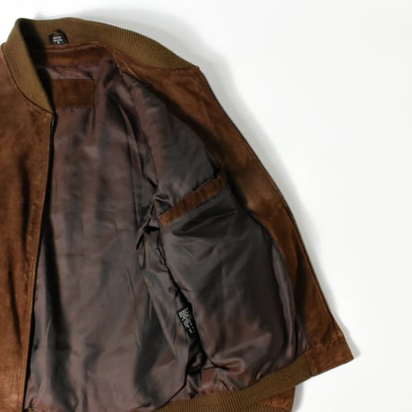 USED "KENNETH COLE REACTION" SUEDE LEATHER JACKET