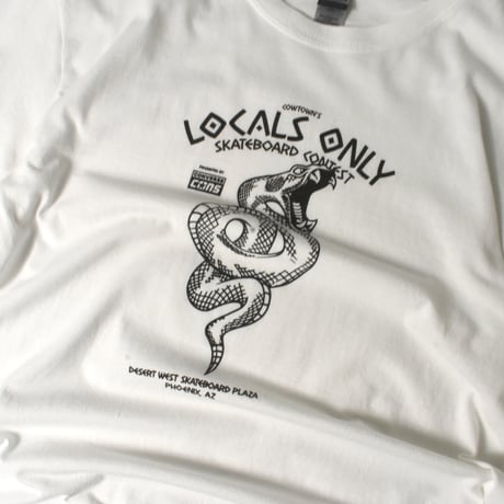 USED "LOCALS ONLY" T-shirt
