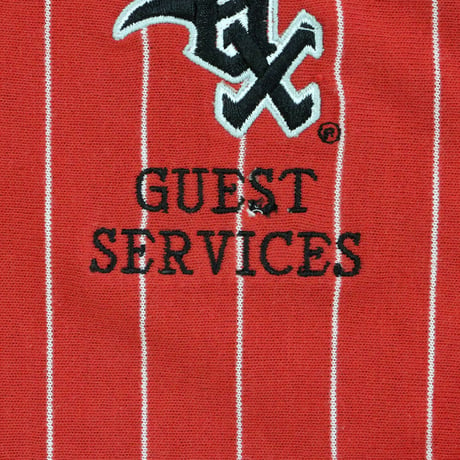 CHICAGO WHITE SOX "GUEST SERVICES" JERSEY DEAD STOCK