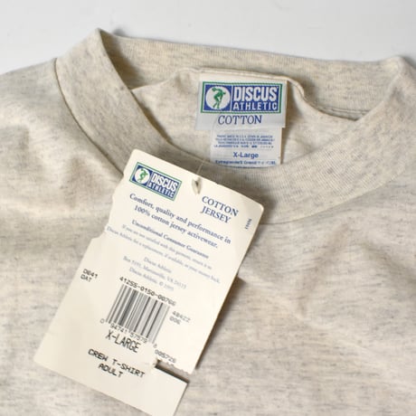 DEADSTOCK 95'S "DISCUS ATHLETIC" POCKET T-shirt