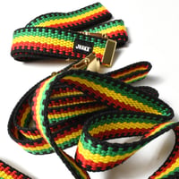 JHAKX "PLAITED RASTA BELT"
