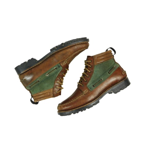 USED "2010 RAG AND BONE crafted by TIMBERLAND" LACE UP BOOT