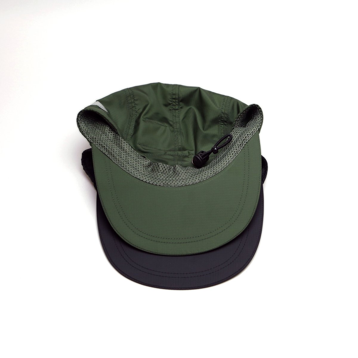 NYLON LONG BILL CAP no roll OLIVE