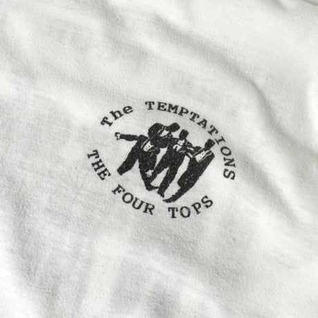 USED 90'S "THE TEMPTATIONS & THE FOUR TOPS" T-shirt