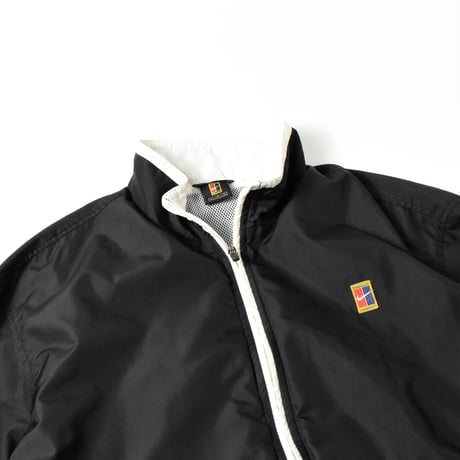 USED "NIKE TENNIS" ZIP UP NYLON JACKET