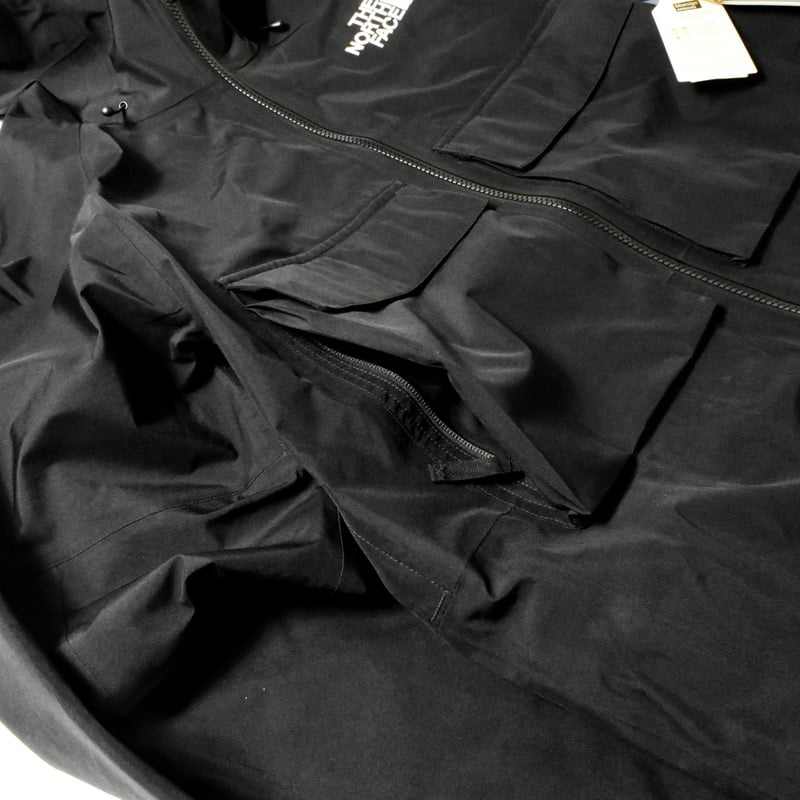THE NORTH FACE 黒 フード付きジャケット GORE-TEX 140 Vintage The North Face Jacket Summit Series Gore Tex Black