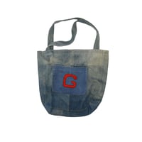 USED UNKNOWN DENIM TOTE BAG