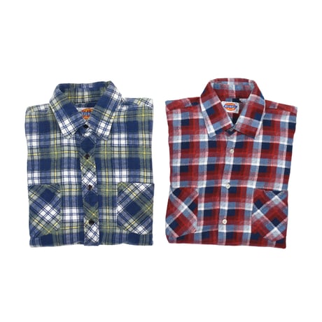 USED 80'S "DICKIES" FLANNEL SHIRT