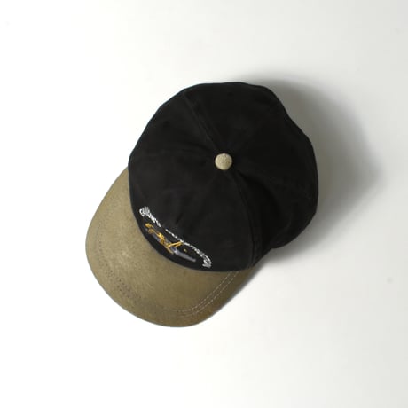 USED "GUMMOW'S CONSTRUCTION" LEATHER BILL CAP