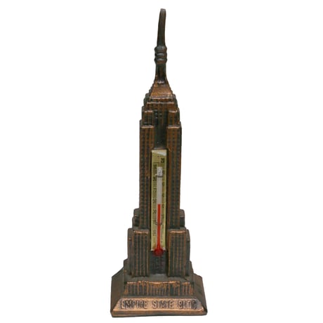 OLD "EMPIRE STATE BUILDING" THERMOMETER