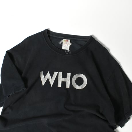 USED "WHO" T-shirt