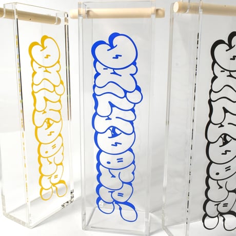 DDQS "BUBBLE LETTER" ACRYLIC INCENSE BURNER