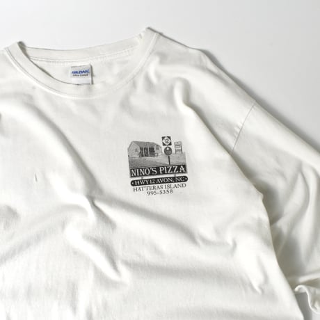 USED "NINO’S PIZZA" L/S T-shirt