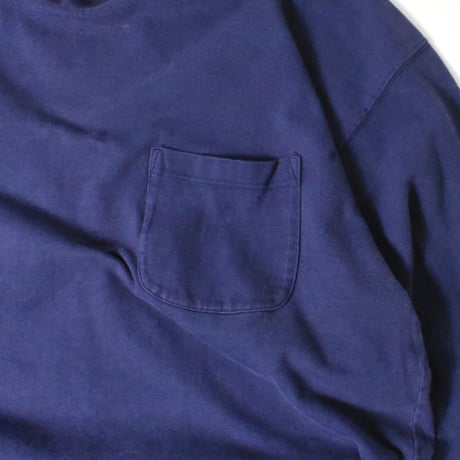 USED 80-90'S "EDDIE BAUER" MOCK NECK L/S T-Shirt