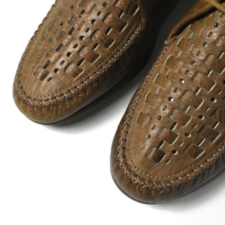 USED "SIOUX" MOCCASINS LEATHER SHOES