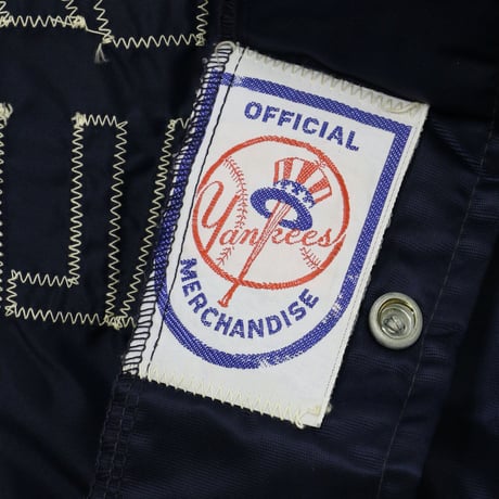 VINTAGE NEW YORK YANKEES COACH JACKET for WABC TALK RADIO 77