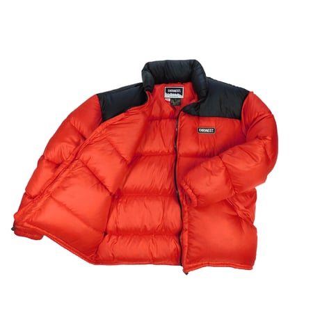 USED "FARWEST" NYLON RIP STOP DOWN JACKET