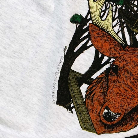 NOROLL "EARTH LIGHT" L/S T-shirt  / ART WORK by "DAISUKE MURAI"