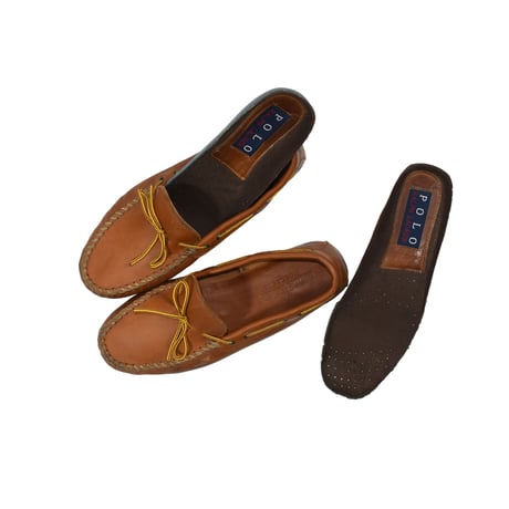 USED "MINNETONKA / MOCCASIN" POLO RALPH LAUREN INSOLE