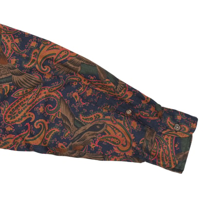 USED 90'S "CLUB ROOM" PAISLEY SHIRT