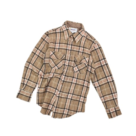 USED "SUNSHINE MOUNTAIN" WOOL PLAID SHIRT
