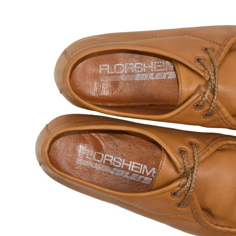 USED "FLORSHEIM / IDLERS" LEATHER LACE UP SHOES