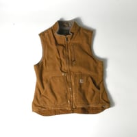 USED "CARHARTT" DUCK VEST