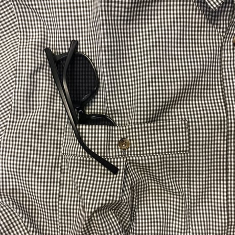 NOROLL "RELAX GINGAM CHECK"S/S SHIRT
