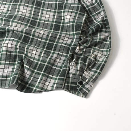 USED 70’S "SEARS" FLANNEL OPEN COLLAR SHIRTS