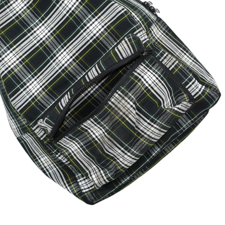 USED "UNKNOWN TARTAN CHECK" DAYPACK