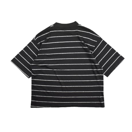 USED "BERKLEY" MOCK NECK BOADER T-SHIRT