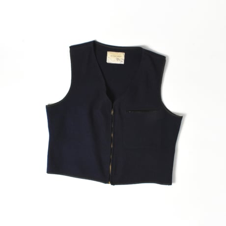 VINTAGE "KENT-BARNEY UNIFORM" WOOL VEST