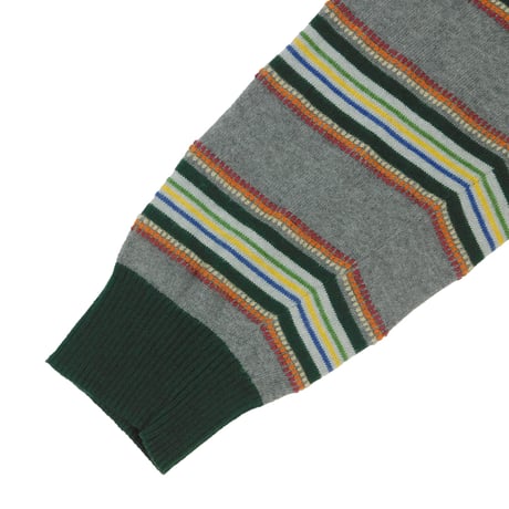USED "OLD NAVY" MULTI BORDER KNIT
