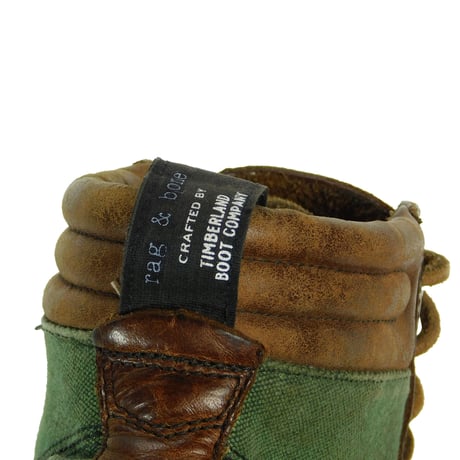 USED "2010 RAG AND BONE crafted by TIMBERLAND" LACE UP BOOT