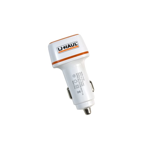 "U-HAUL" USB CAR CHARGER ADAPTER