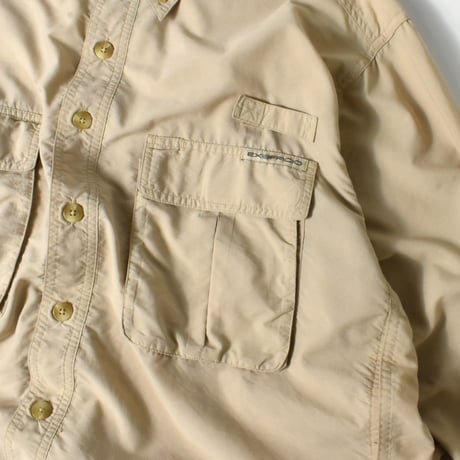 USED "EXOFFICIO" FISHING L/S SHIRT
