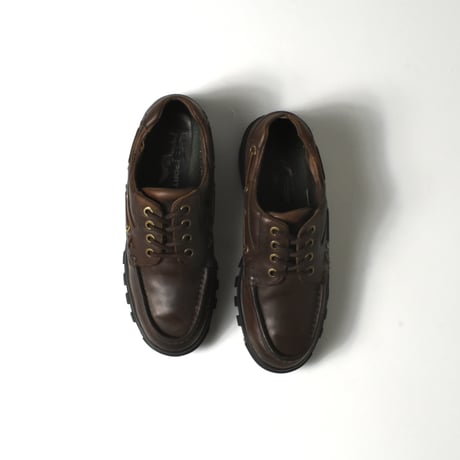 USED 90'S "POLO SPORTS" LEATHER SHOES