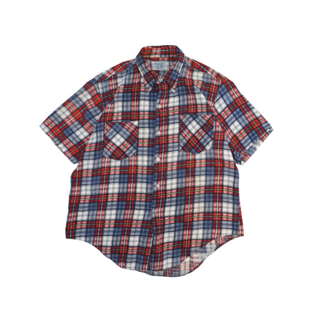USED "GADDI" FLANNEL S/S SHIRT