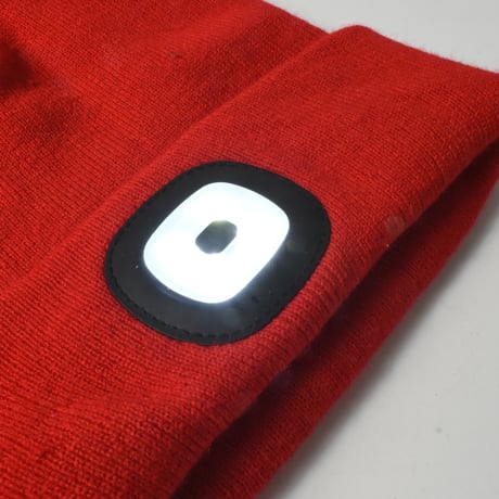 USED "NIGHT SCOUT" LED LGHTED ACRYLIC BEANIE