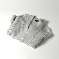 USED 70'S "PURITAN" PATTERN CARDIGAN