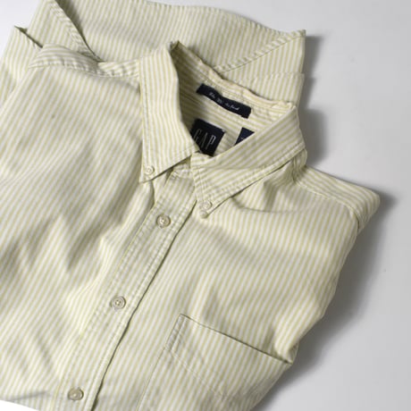 USED "GAP" COTTON STRIPE B.D SHIRT