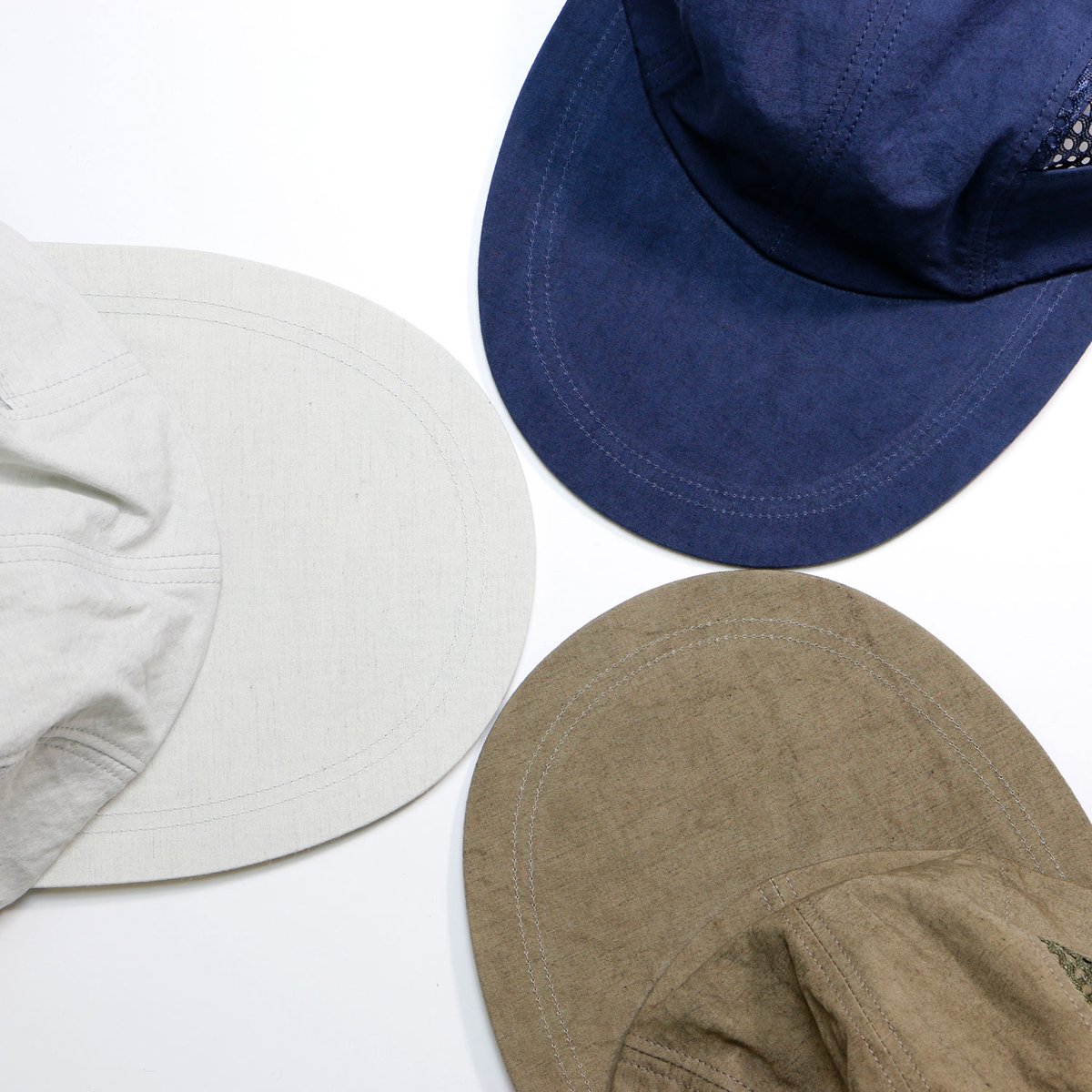 NOROLL FINFOOT CAP ロングビル　メッシュ　カーキ NOROLL FINFOOT CAP ロングビル カーキ メッシュ - メルカリ