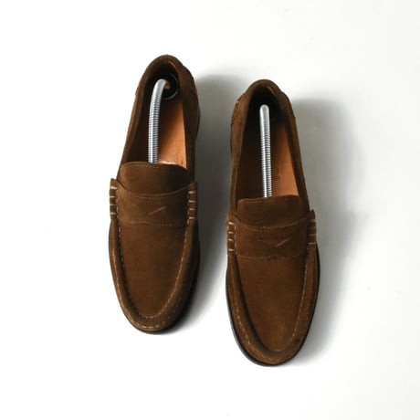 USED "TBS" SUEDE LEATHER LOAFERS