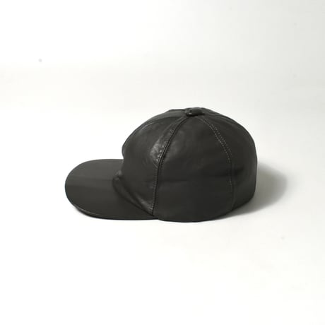 USED "GENUINE LEATHER" COW LEATHER CAP